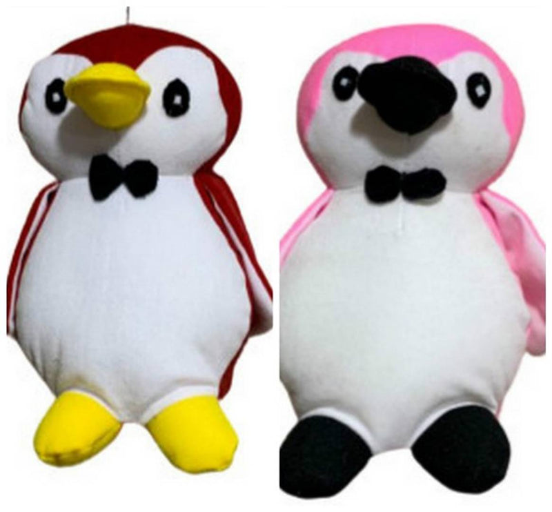 Beautiful Multicoloured Penguin Sleeping Pillow for Kids (Pack of 2)