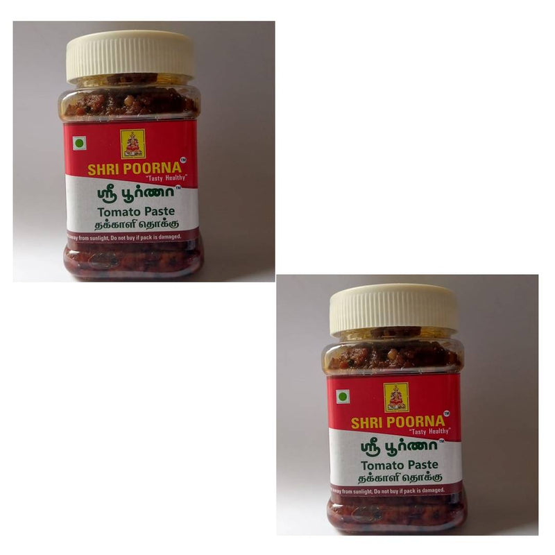 Pack of 2 Sri Poorna TOMMATO Paste/Thokku200gr - Price Incl. Shipping