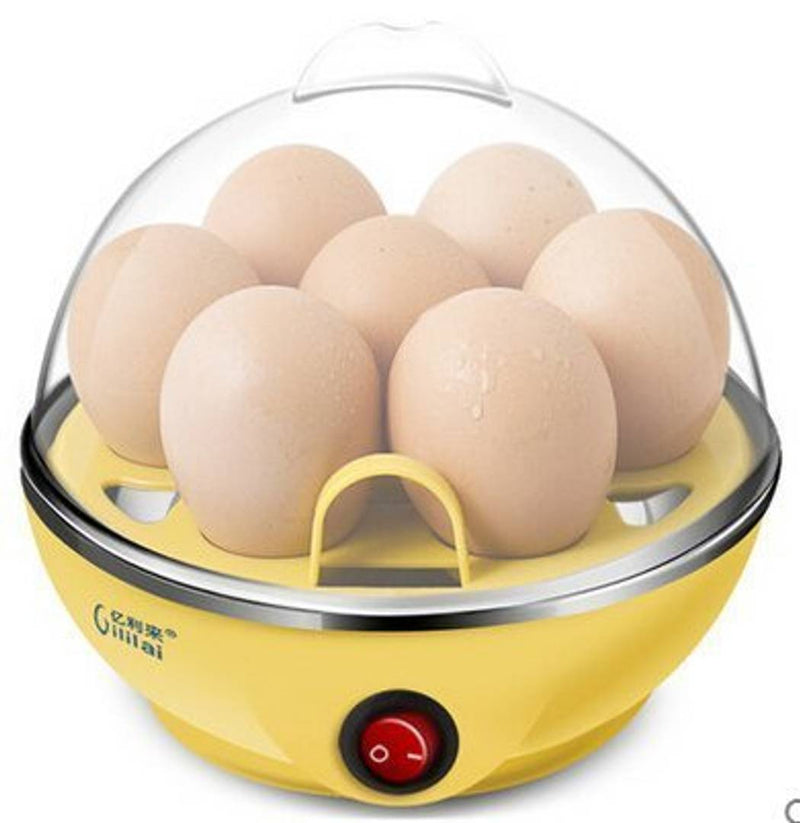 NAVYA Egg Boiler Electric Automatic Off 7 Egg Poacher for Steaming, Cooking, Boiling and Frying (Multicolor)