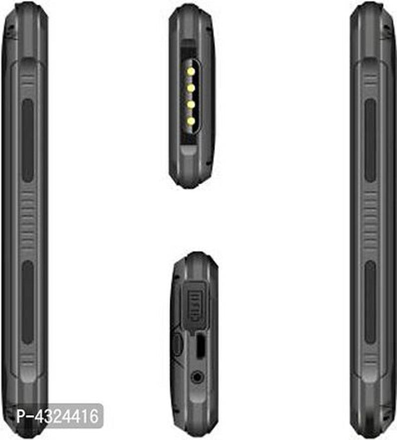 Refurbished Micromax X744 Wireless FM Mobile (Black)
