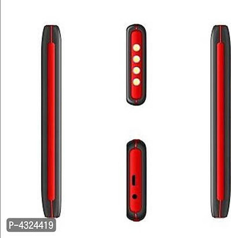 Refurbished Micromax X746 Dual Sim Mobile (Red)