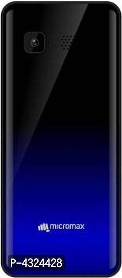 Refurbished Micromax X807 Dual Sim Mobile (Black)