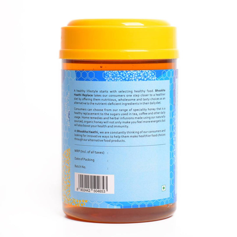 Cinnamon Infused Premium White Honey - Pure Organic Honey Without Added Sugar - 600 gms-Price Incl.Shipping
