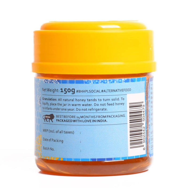 Liquorice Infused Premium White Honey - Pure Organic Honey Without Added Sugar - 150 gms-Price Incl.Shipping