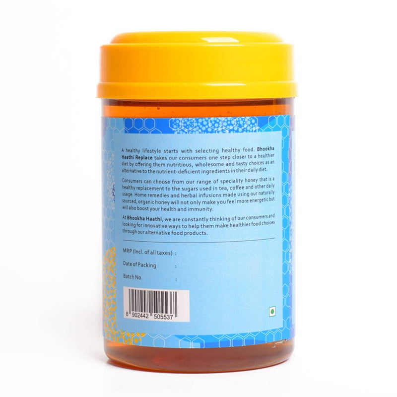Kashmiri Almond Infused Premium White Honey - Pure Organic Honey Without Added Sugar - 600 gms-Price Incl.Shipping