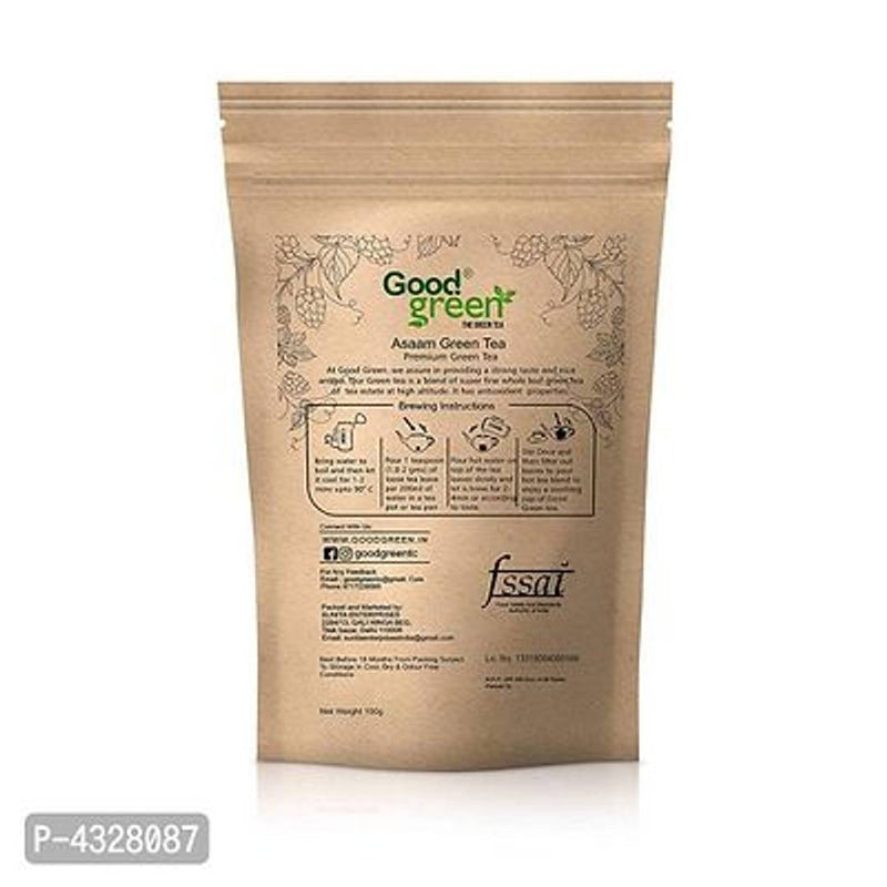 Assam Green Tea - 100 GR- Price Incl. Shipping