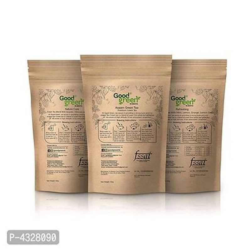 Nature Cure, Immunity Booster and Refreshing Tea 100 Gram Each Pack (Combo Pack of 3)- Price Incl. Shipping