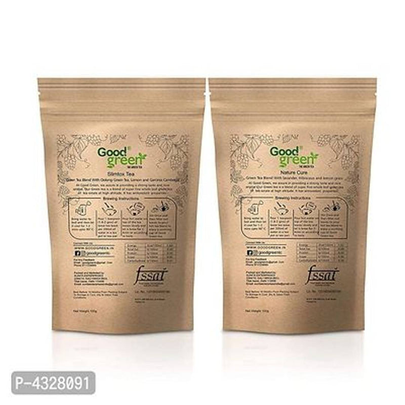 Slim Tox and Nature Cure Tea 100 Gram Each Pack(Combo Pack of 2)- Price Incl. Shipping
