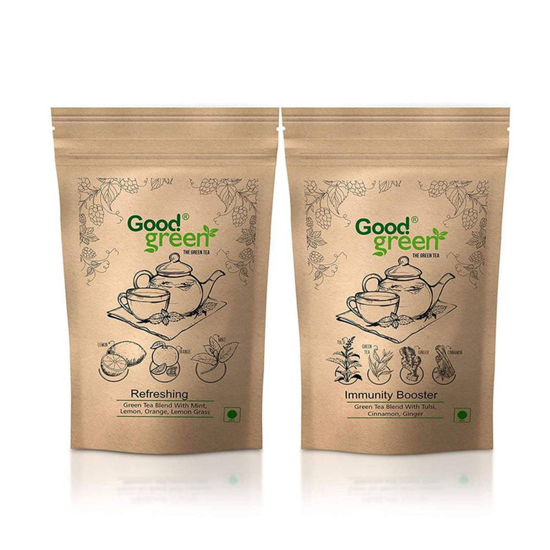 Refreshing and Immunity Booster Tea 100 Gram Each Pack(Combo Pack of 2)- Price Incl. Shipping