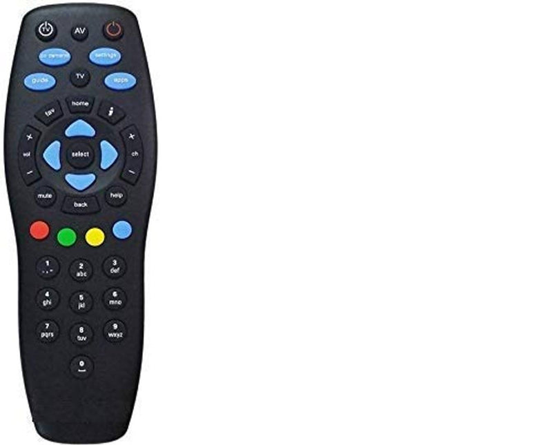 Tata Sky DTH Set Top Box Remote Control with HD & SD Support (Universal & All TV Compatible) Color-Black