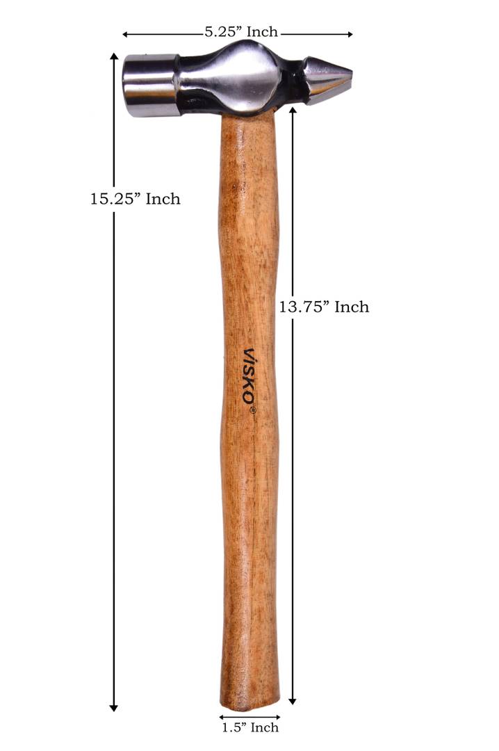 Visko 722 800 Gms. Cross Pein Hammer Wooden Handle