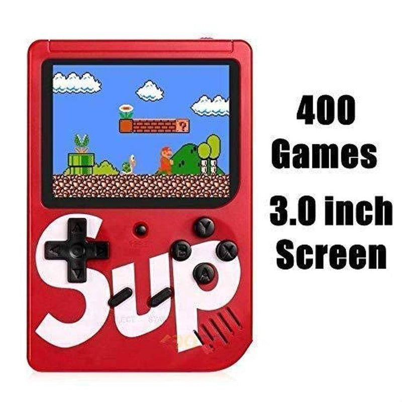 Sub Game Box 400 Games In 1 Remote Box & Rechargeable Lithium-ion Battery 8 GB with 400 Famous Games