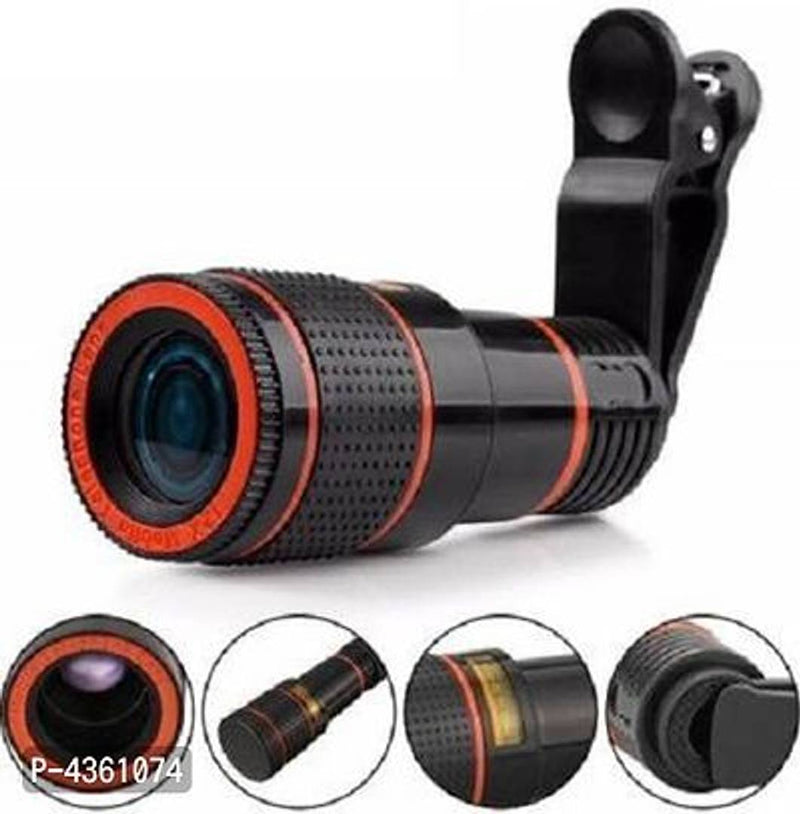 Universal 12X Lens For All Mobile Phones With Blur Background Effect