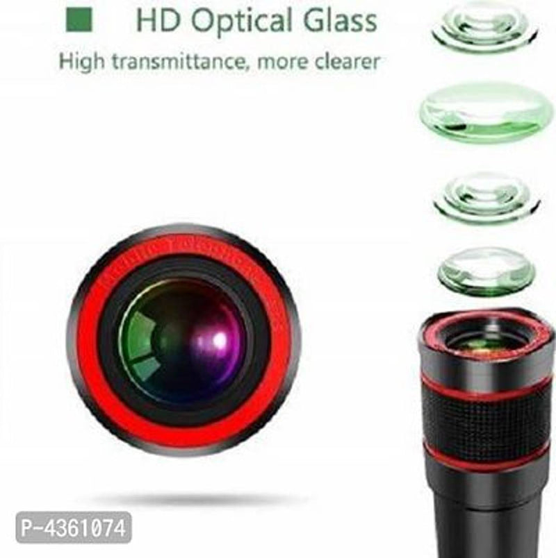 Universal 12X Lens For All Mobile Phones With Blur Background Effect
