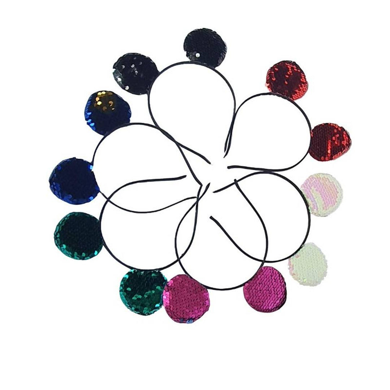 Creative Multicoloured Hairband For Girls - Set Of 6