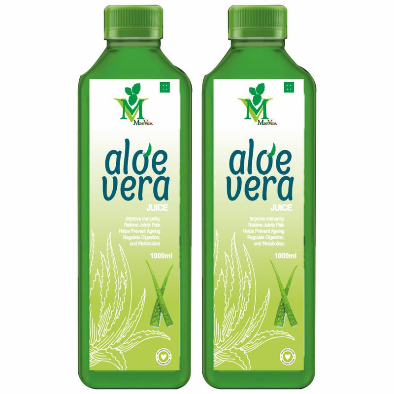 Aloe Vera (Sugar Free) Juice (1Liter) Pack Of 2