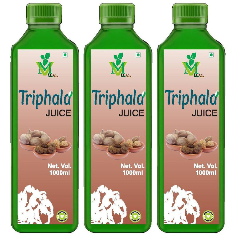 Triphala (Sugar Free) Juice (1Liter) Pack Of 3
