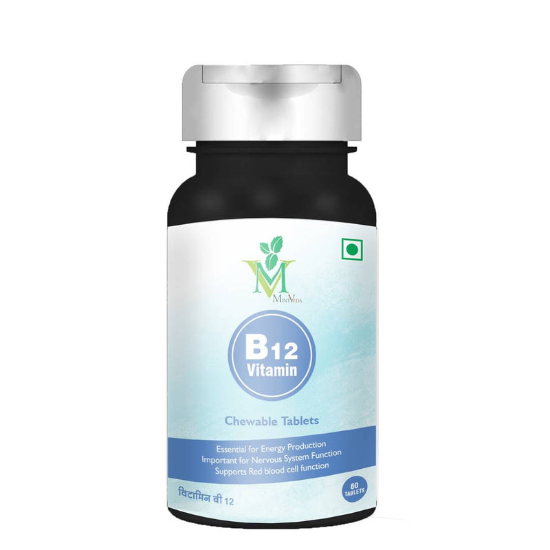 Vitamin B12 Chewable Vegetarian 60 Capsule Pack Of 1