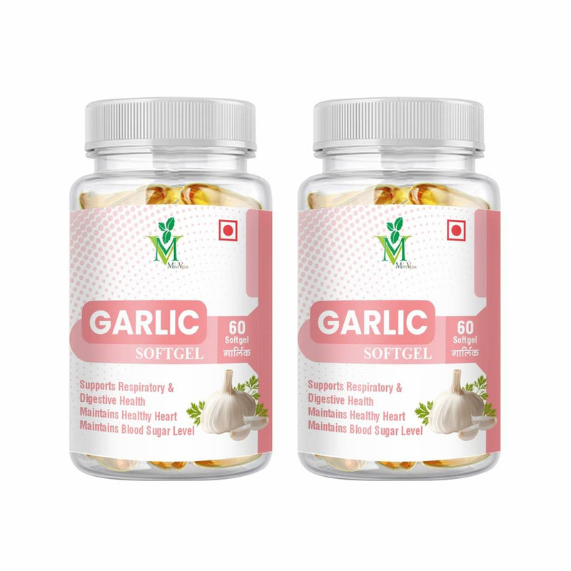 Garlic 60 Soft Gel Pack Of 2