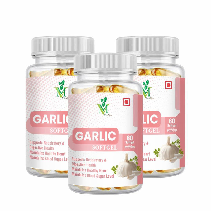 Garlic 60 Soft Gel Pack Of 3