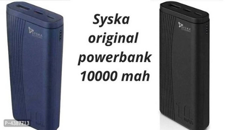 SYSKA original 10000 mah powerbank (assorted)