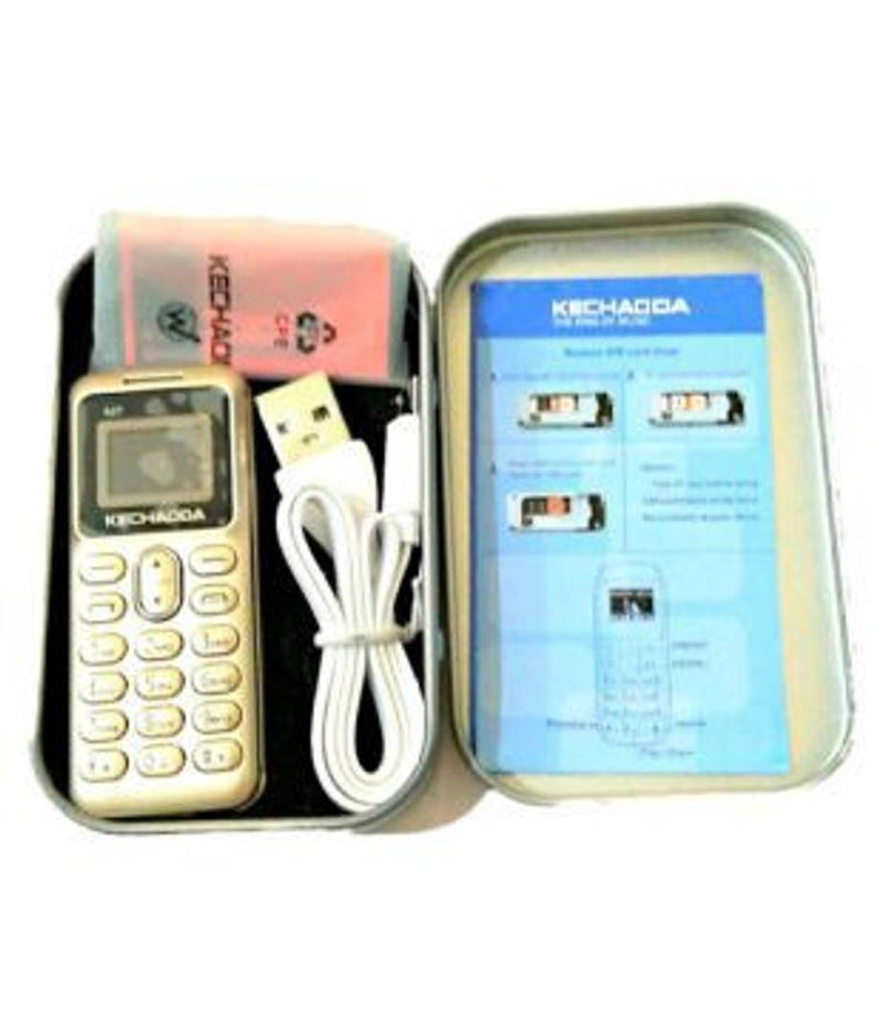 MOBILE PHONEKECHAODA A27 Keypad Dual Sim Mini Mobile Phone with External Memory Slot 0.66 inch Display Only Mobile Phone & Charging Cable in Box, Battery,