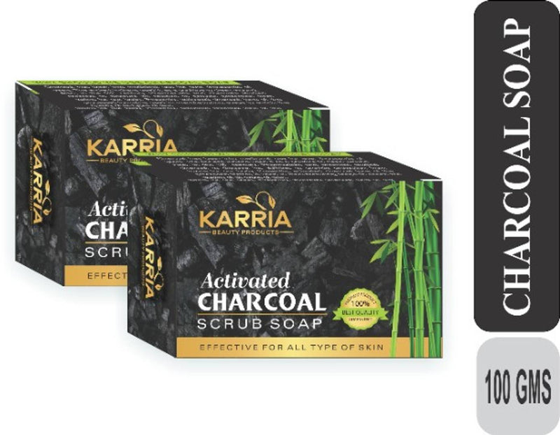 Karria Charcoal Bath Soap for Men & Womens