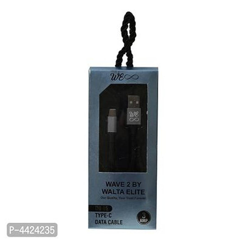 Type-C Black Charging Cable - 1 Metre