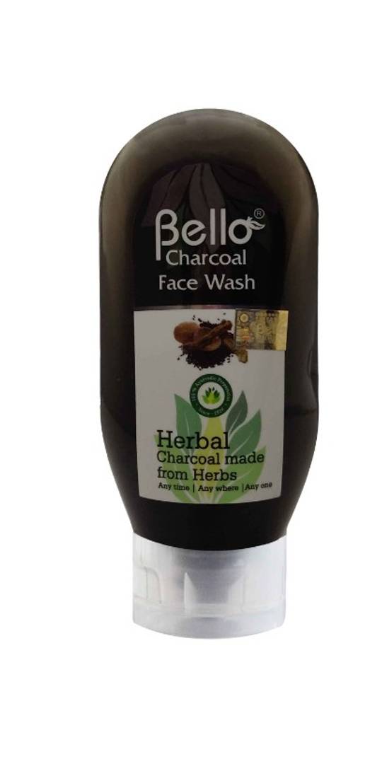 Bello Charcoal Face wash 130 ML pack of 2