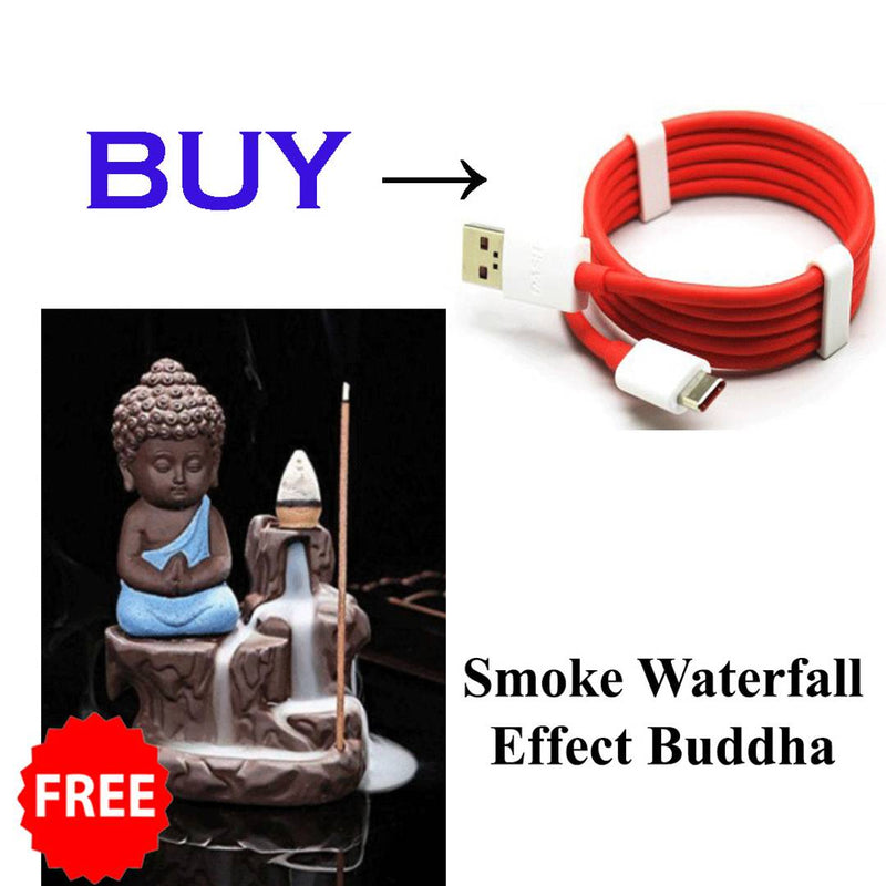 Type C cable along with smoke Buddha (Combo)