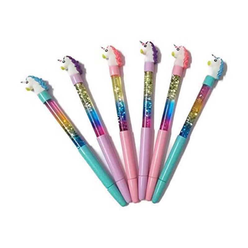 Unicorn Magic Wand Gel Pen (Pack Of 6)