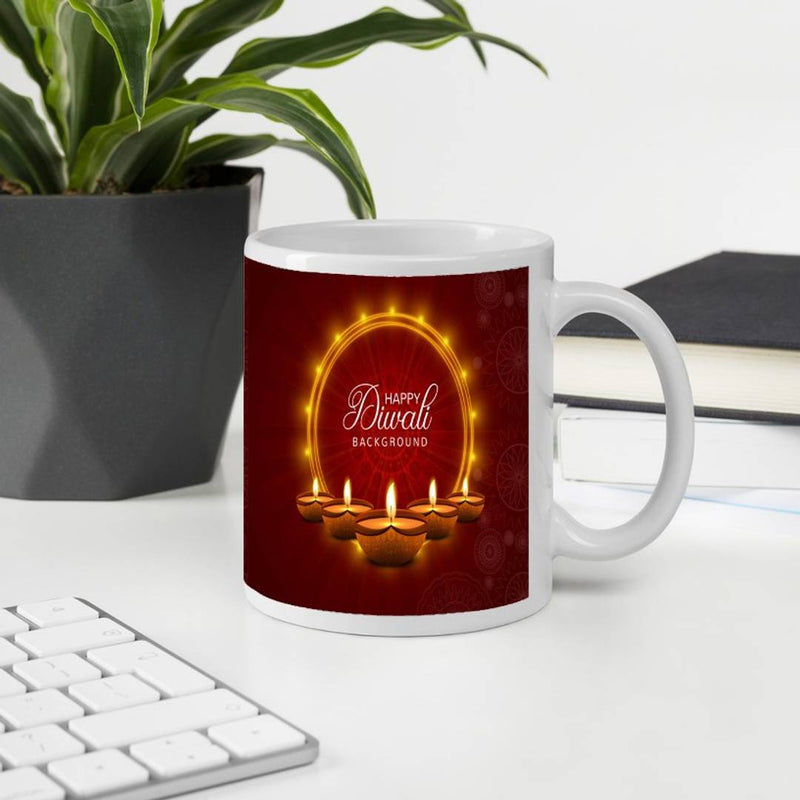 Diwali Special Ceramic Coffee Mug