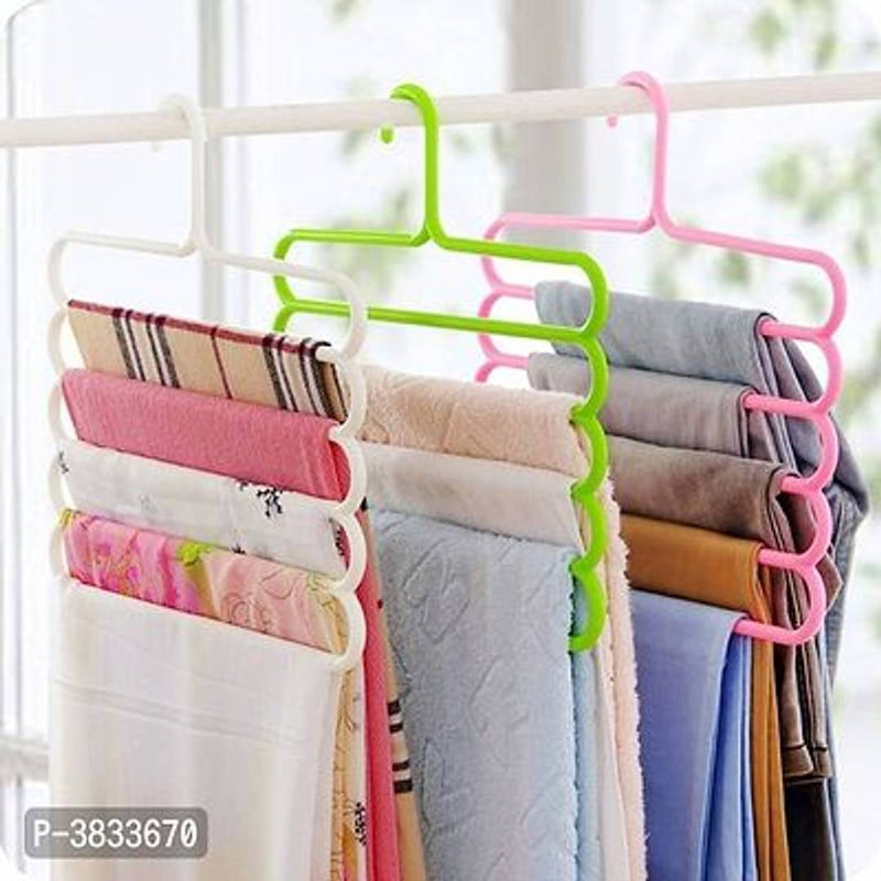 Wardrobe Space Saver Folding Hangers For Clothes II Pack Of 6 II