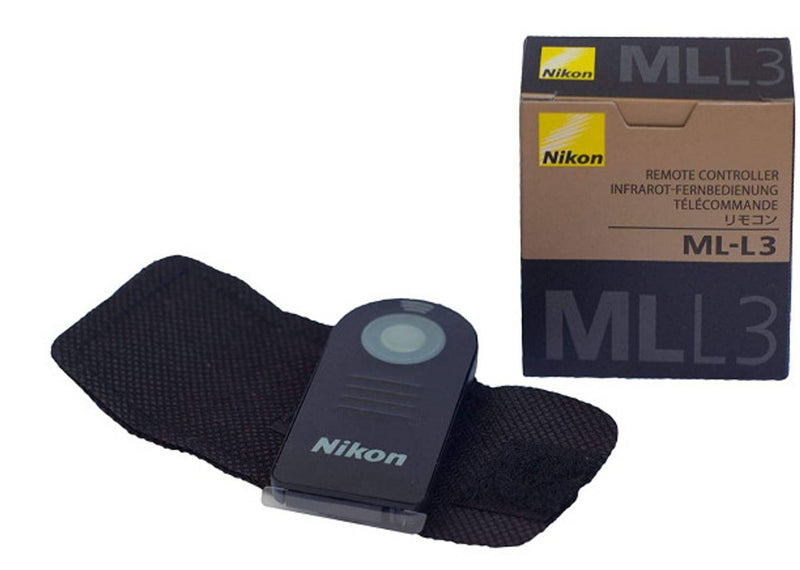 Nikon Ml-L3 IR Wireless Camera Remote for DSLR Camera D3400 D3500  D5600 D7200 D7500 D750 D5300 D5000 D5100 D5200 D7000 D7100 D3000 D3200 D90 D600 D610 - ALL DSLR Camera  Wireless Camera Remote
