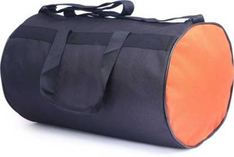 Stylish Black Solid Duffle Bag