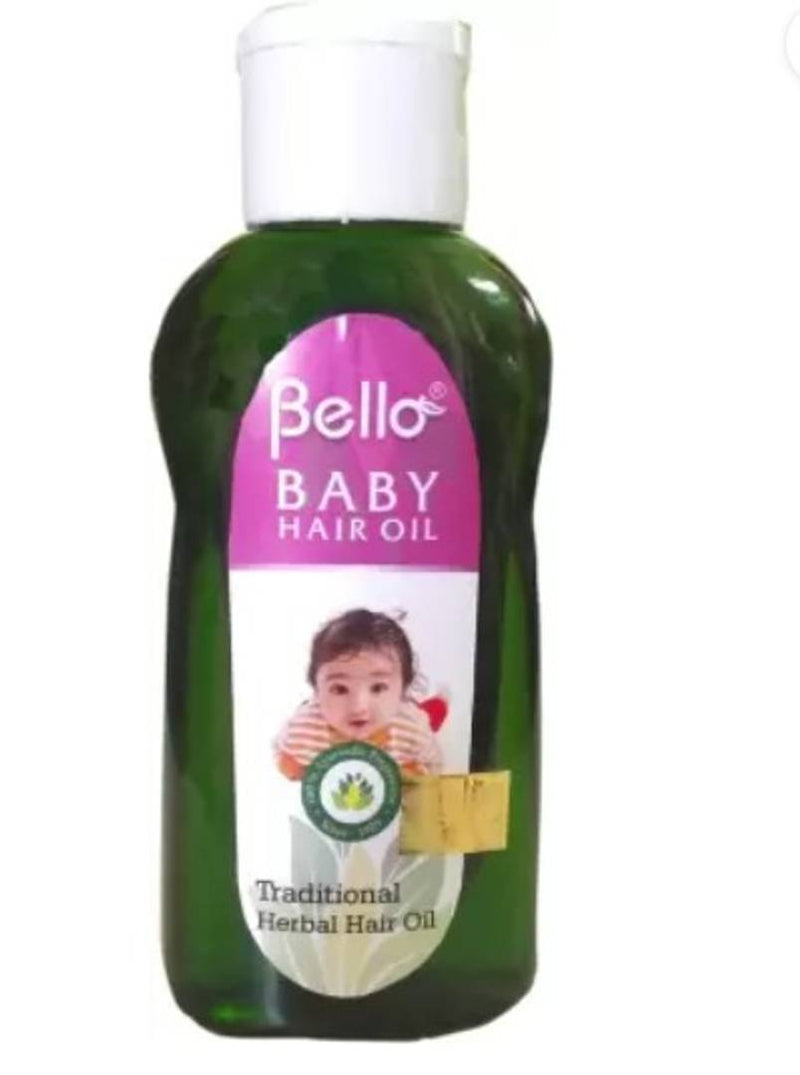 Bello Baby Hair Oil -Prepared with Traditional & Ancient Method 100 Ml Pack of 2