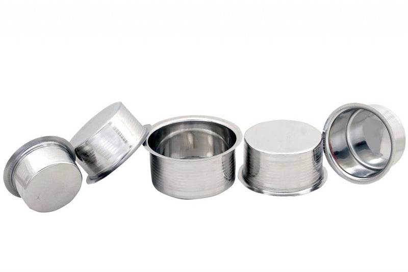 Essential Silver Touch Bottom Tope Set (Piece Of 5)