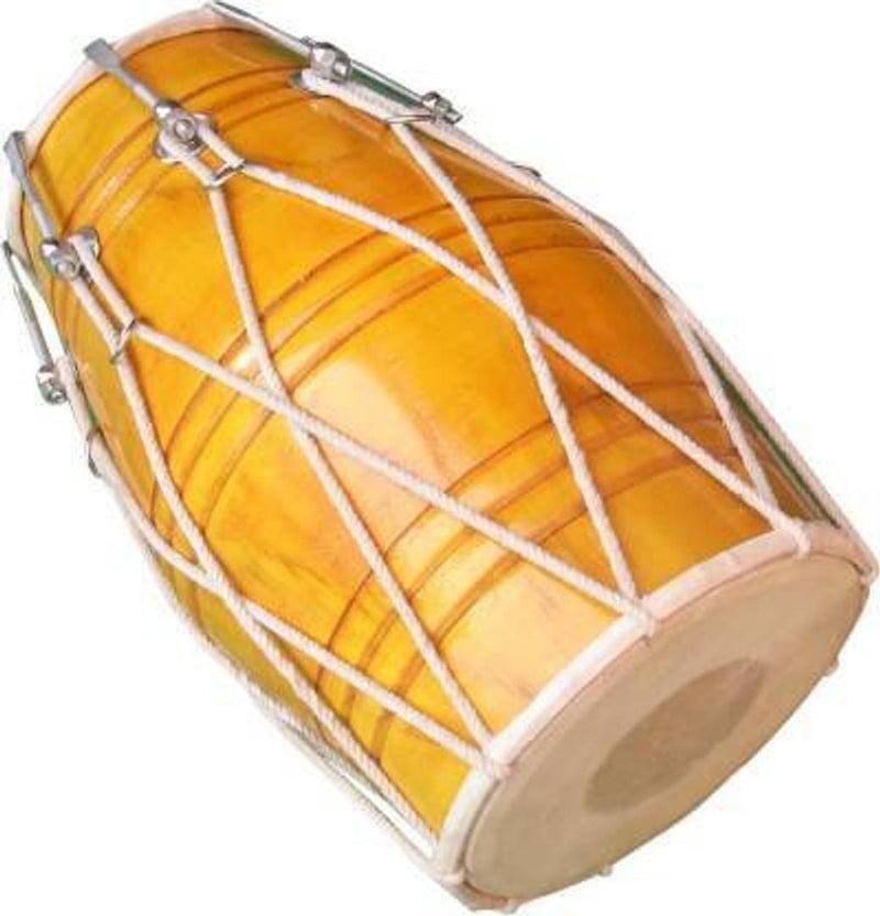 Premium Golden Mango Wooden Dhol