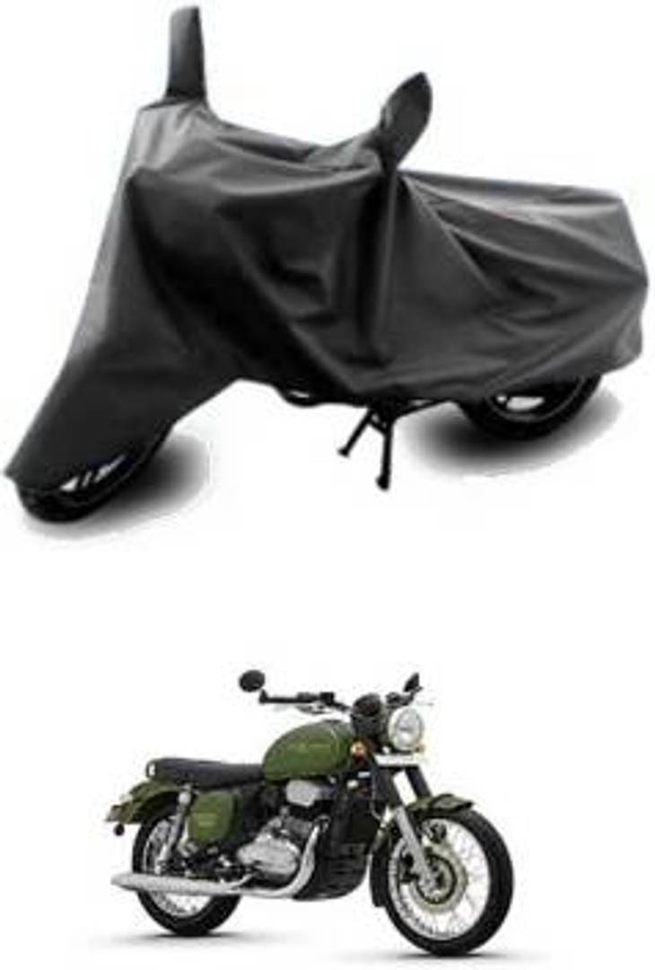 Assorted Stylish Daily-Use Polyester Scooty And Bike Covers Grey