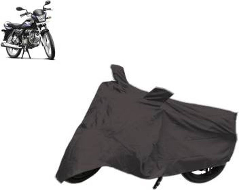 Assorted Stylish Daily-Use Polyester Scooty And Bike Covers Grey