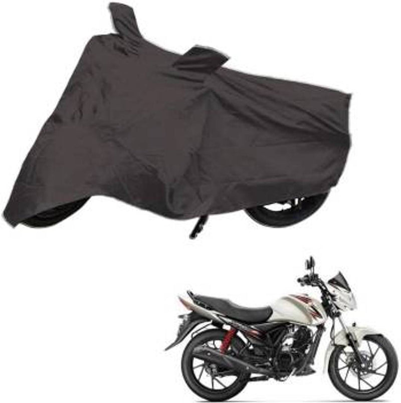 Assorted Stylish Daily-Use Polyester Scooty And Bike Covers Grey