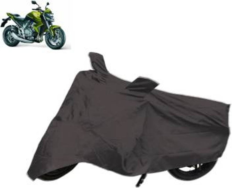 Assorted Stylish Daily-Use Polyester Scooty And Bike Covers Grey