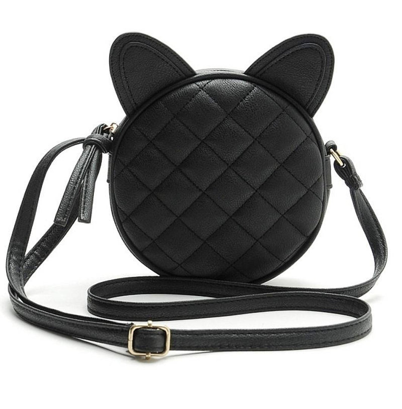 PU Leather Sling Cat Bag