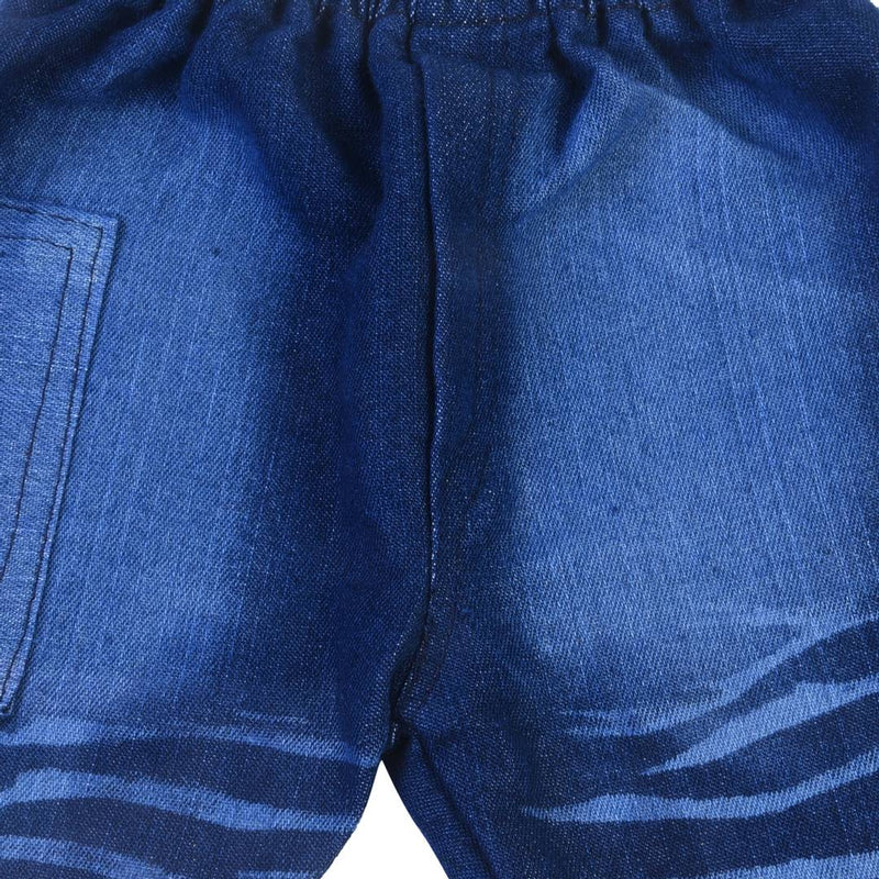 Blue Denim Shorts For Boy's