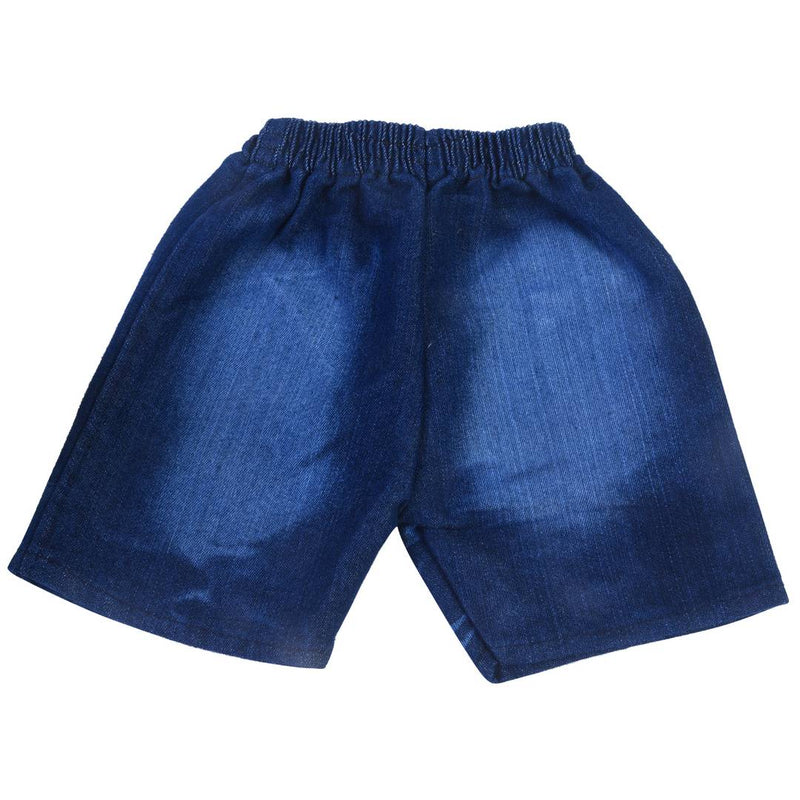 Blue Denim Shorts For Boy's