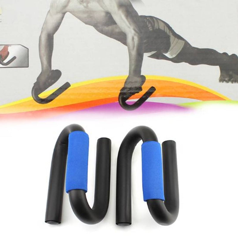 Combo of Gym Roller and Push up Bar Abs Exerciser Waist-Trimmer for Burn Off Calories