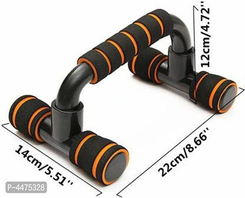 Push Up Stand with Foam Grip Handle for Chest Press, Fitness Exercise (Multicolour) Push-up Bar  (Multicolour)