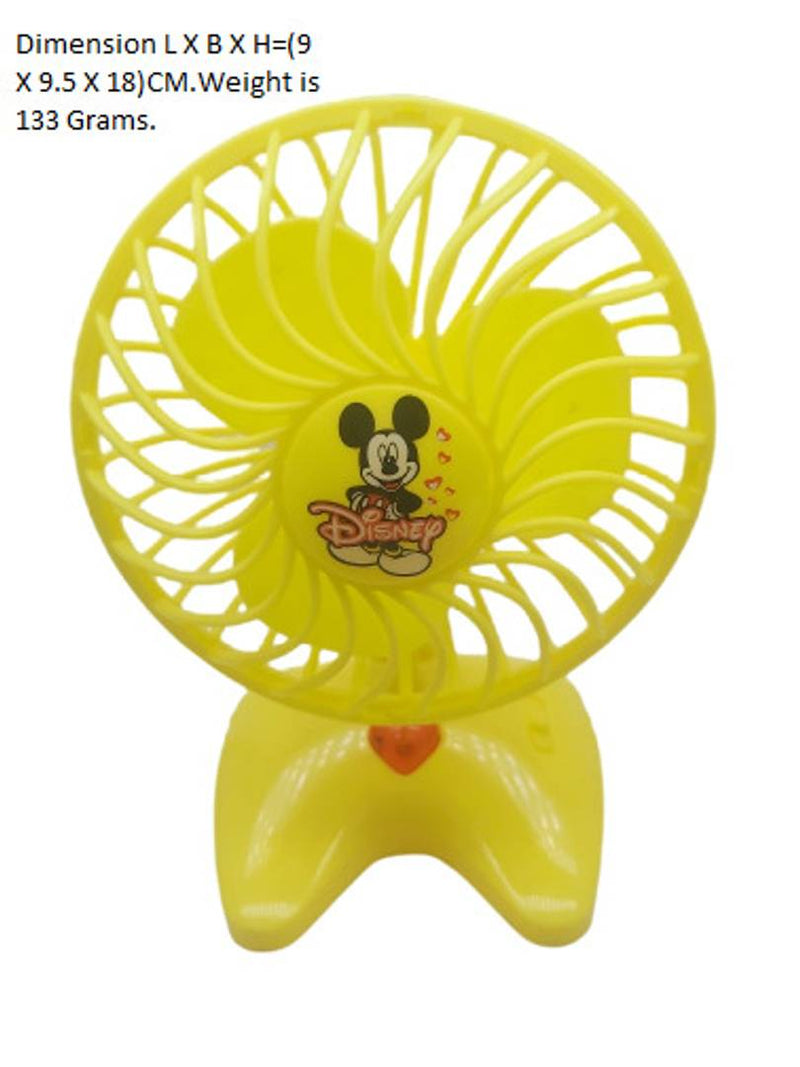 Mickey Mouse Yellow Fan Toy For Kids