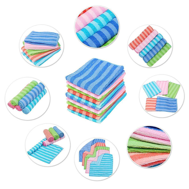 Multicleaning Microfiber Cotton Kitchen & Home Cleaning Duster Rumal Pack Of 12