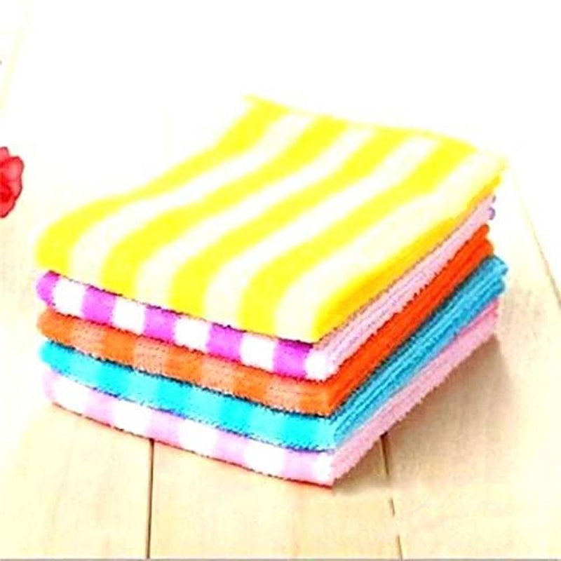 Multicleaning Microfiber Cotton Kitchen & Home Cleaning Duster Rumal Pack Of 6